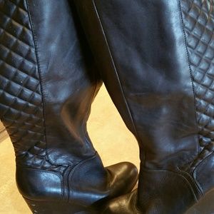 Nine West wedge tall Boots